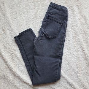 ZARA Gray High waisted Pants